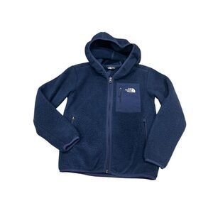 The North Face Youth North Peak Hagues Fleece Jacket Summit Navy Medium (10)